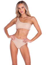 'Star Of The Show' Shimmer Bikini Gold - Seaspice Resort Wear