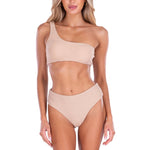 'Star Of The Show' Shimmer Bikini Gold - Seaspice Resort Wear