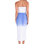 'Storm' Cutout Tube Top White - Seaspice Resort Wear